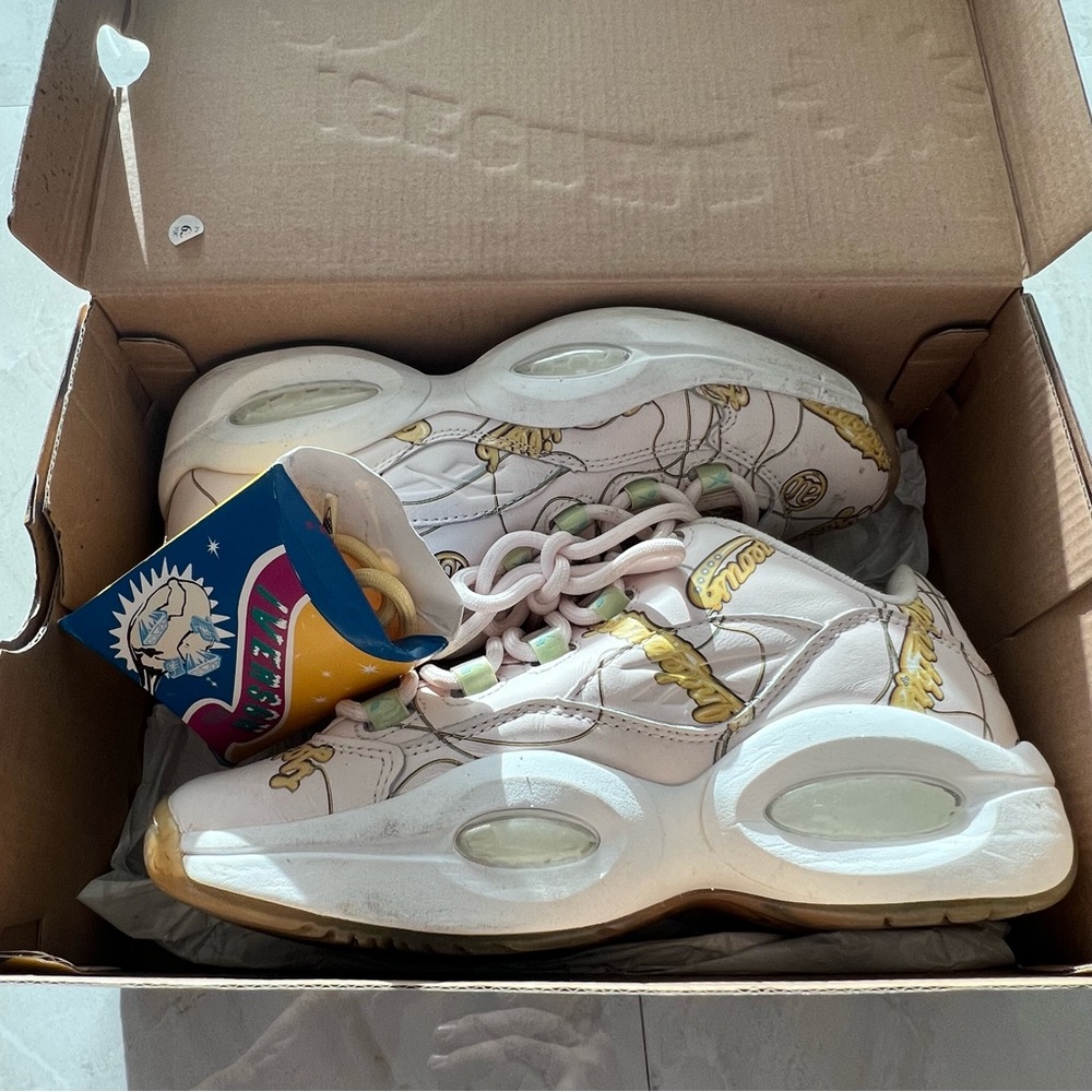 Iverson BBC ICE CREAM Reebok Collab Sz 7 Mens